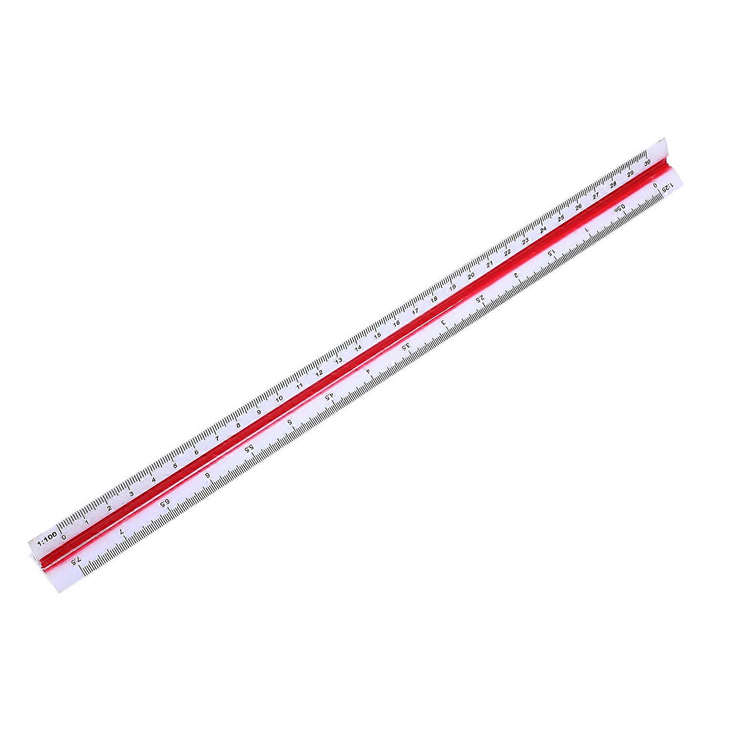 1:20 1:25 1:50 1:75 1:100 1:125 Plastic Triangular Scale Ruler
