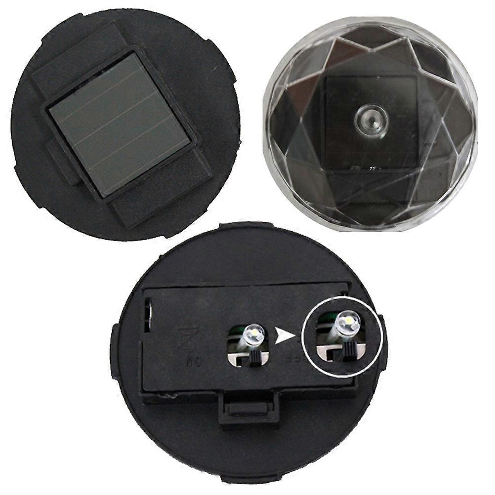 Solar LED Lights Diamond Shaped Solar Powered LED Light for Pathway Landscape