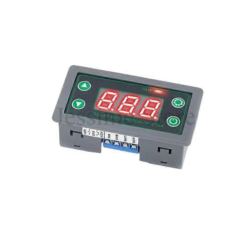 ZKKTD4 Delay Relay Module 530V Multi Trigger Cycle Timer Switch Controller for Industrial and Automotive