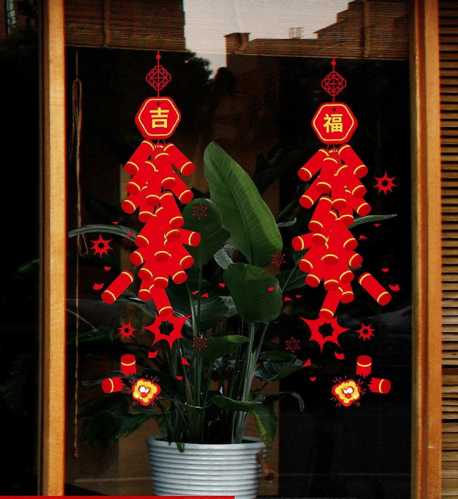 Window Privacy Film Bamboo Pattern Static Cling for Glass Doors Reusable Decorative Sticker