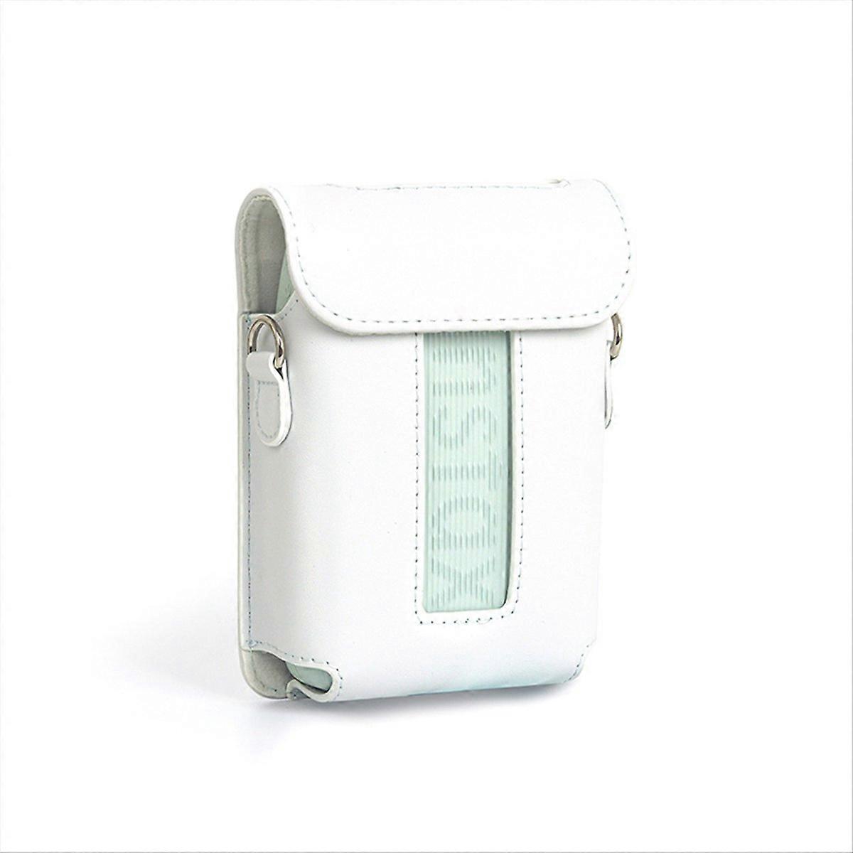 For Mini Link 3 PU Leather Printer Carrying Case Retro Shockproof Storage Bag Accessories Dustproof