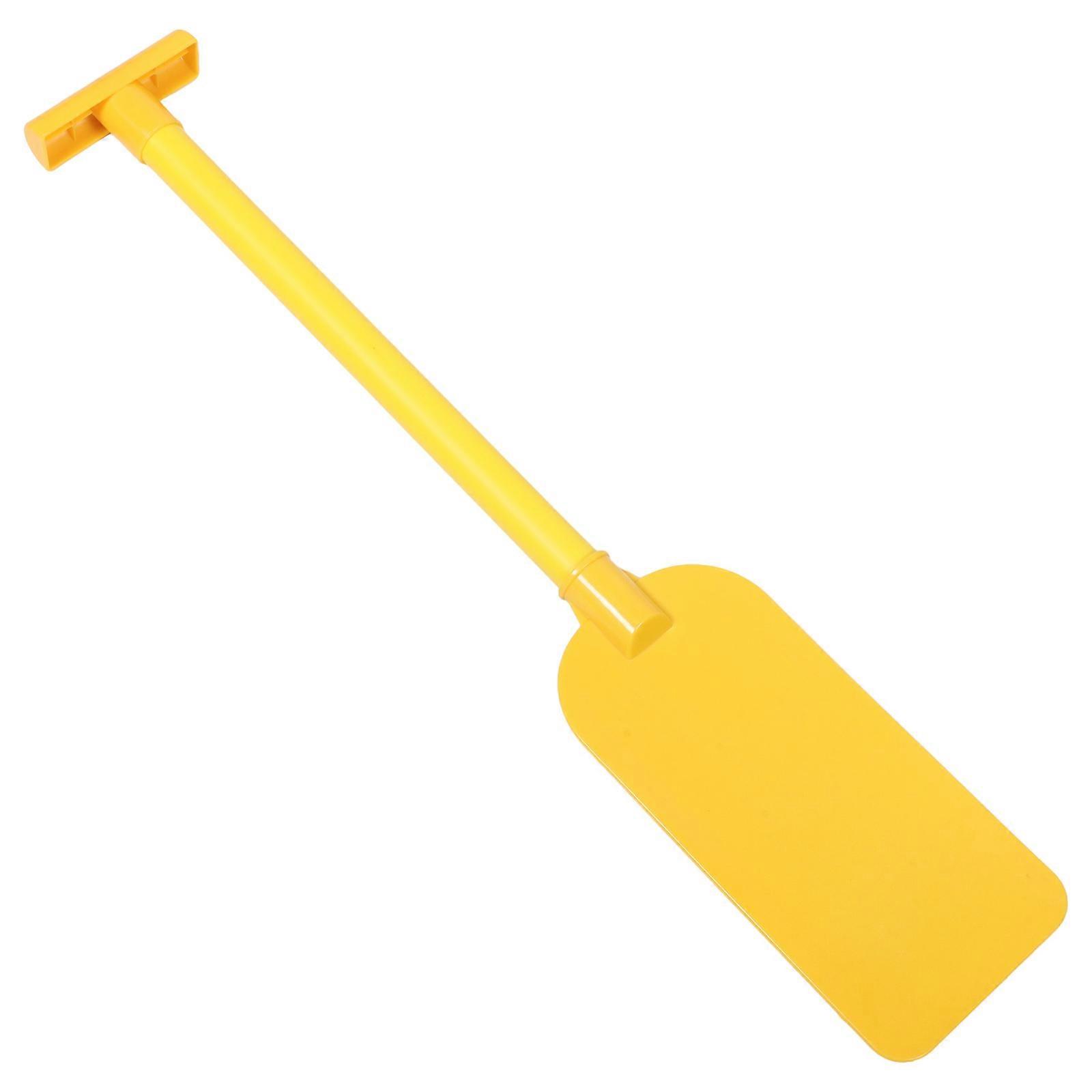 Plastic Stage Performance Oar Paddle for Decoration Yellow Unique Design
