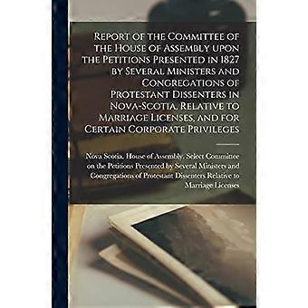 Bericht des Ausschusses des Parlaments über die im Jahr 1827 von mehreren Geistlichen und Gemeinden protestantischer Dissidenten eingereichten Petitionen