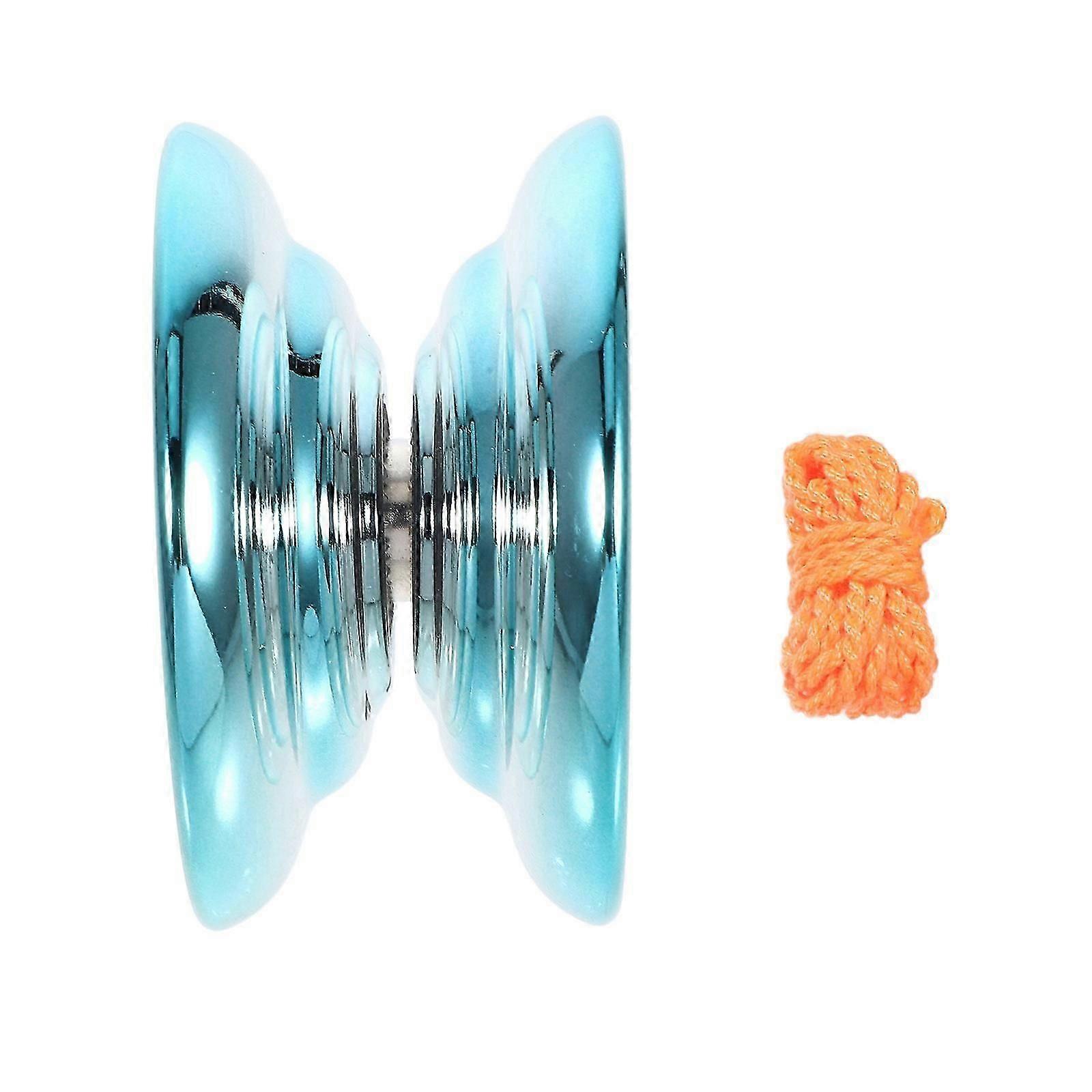 Blue Alloy Mini Yoyo String Ball Decor Toy