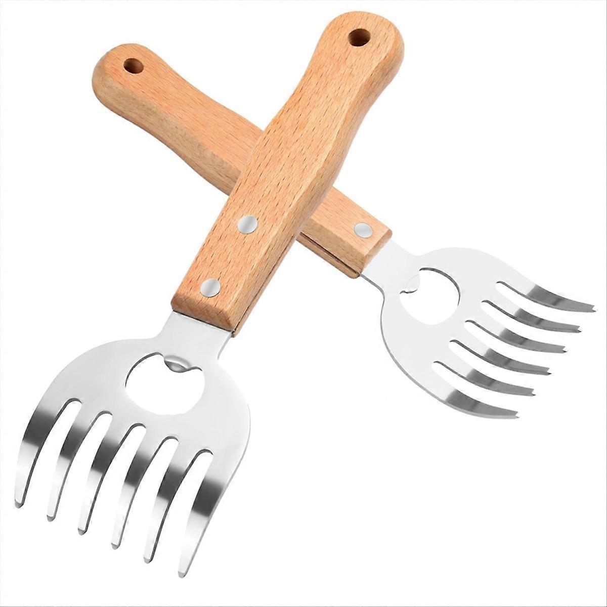 Meat Shredding Claws X2 - Stainless Steel Bear Claws