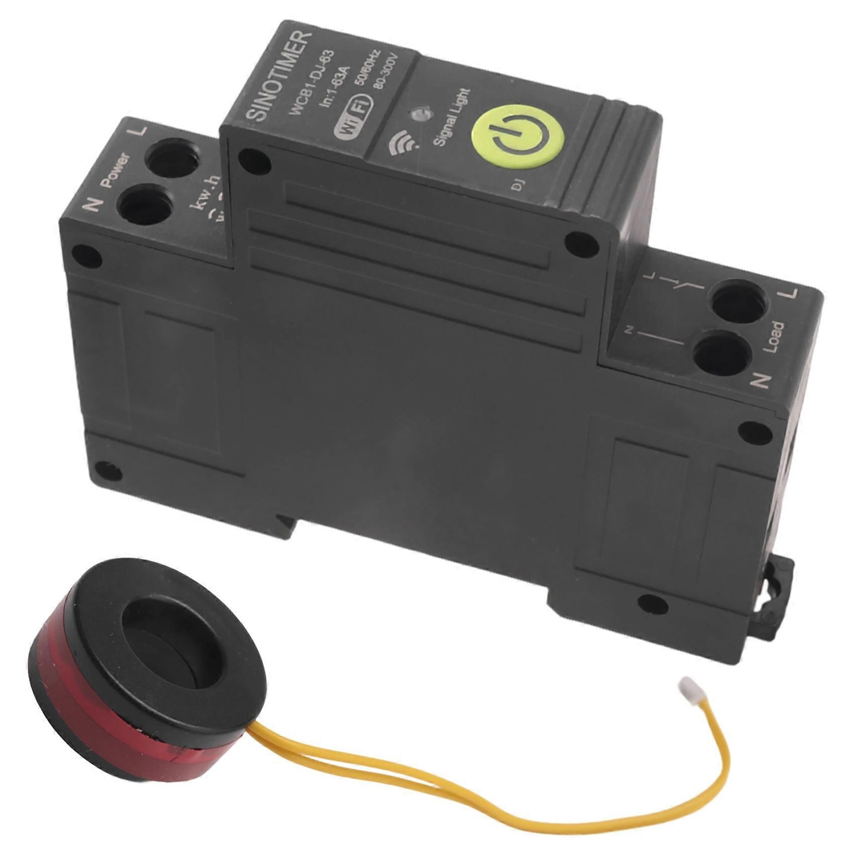 SINOTIMER WIFI Undervoltage Protector Bidirectional Energy Meter