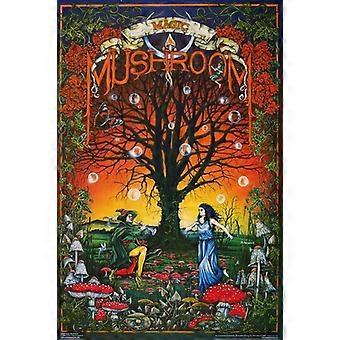 MAGIC MUSHROOM DANCE FANTASY jigsaw puzzle game for adults and kids G1789