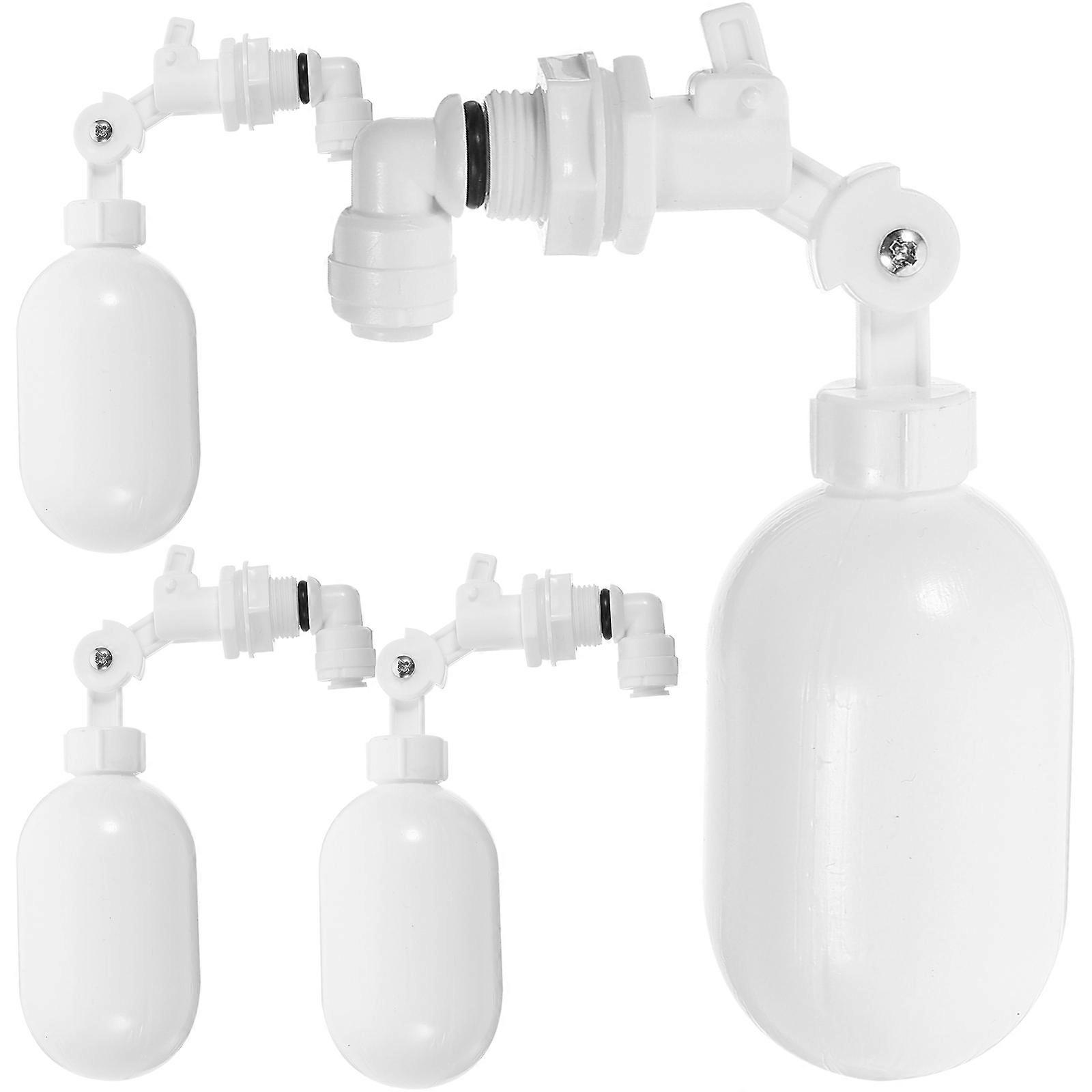 Float Valves Mini Plastic Water Controllers for Tank Use 2Sets
