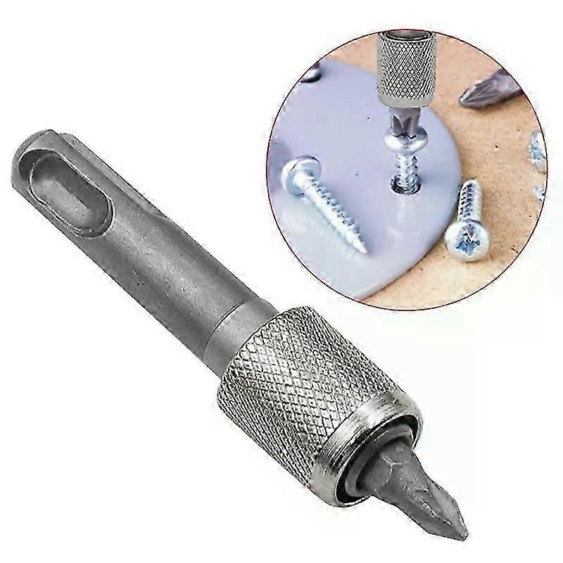 Convenient SDS Socket Adapter 1/4 Hex Shank Screwdriver Holder Drill Bits Converter compatible with