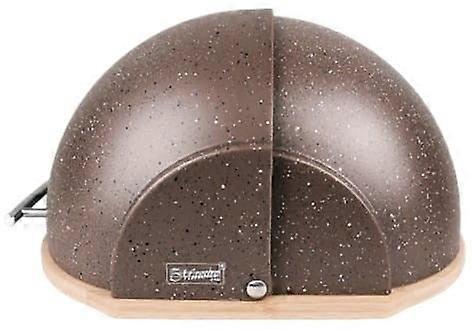 Oval Bread Bin Mr-1678g-brown Maestro