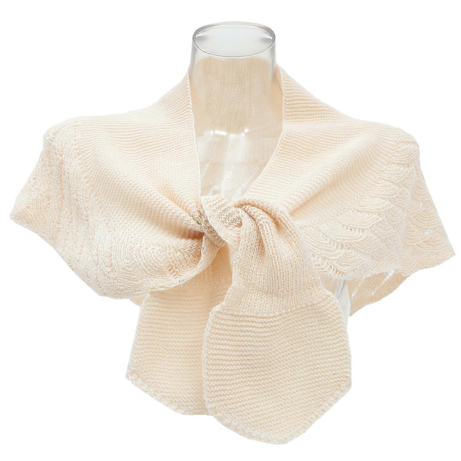 Woolen Shawl Creative Knitting Shawl Warmth Multi-Function Cotton Cashmere 1Pack