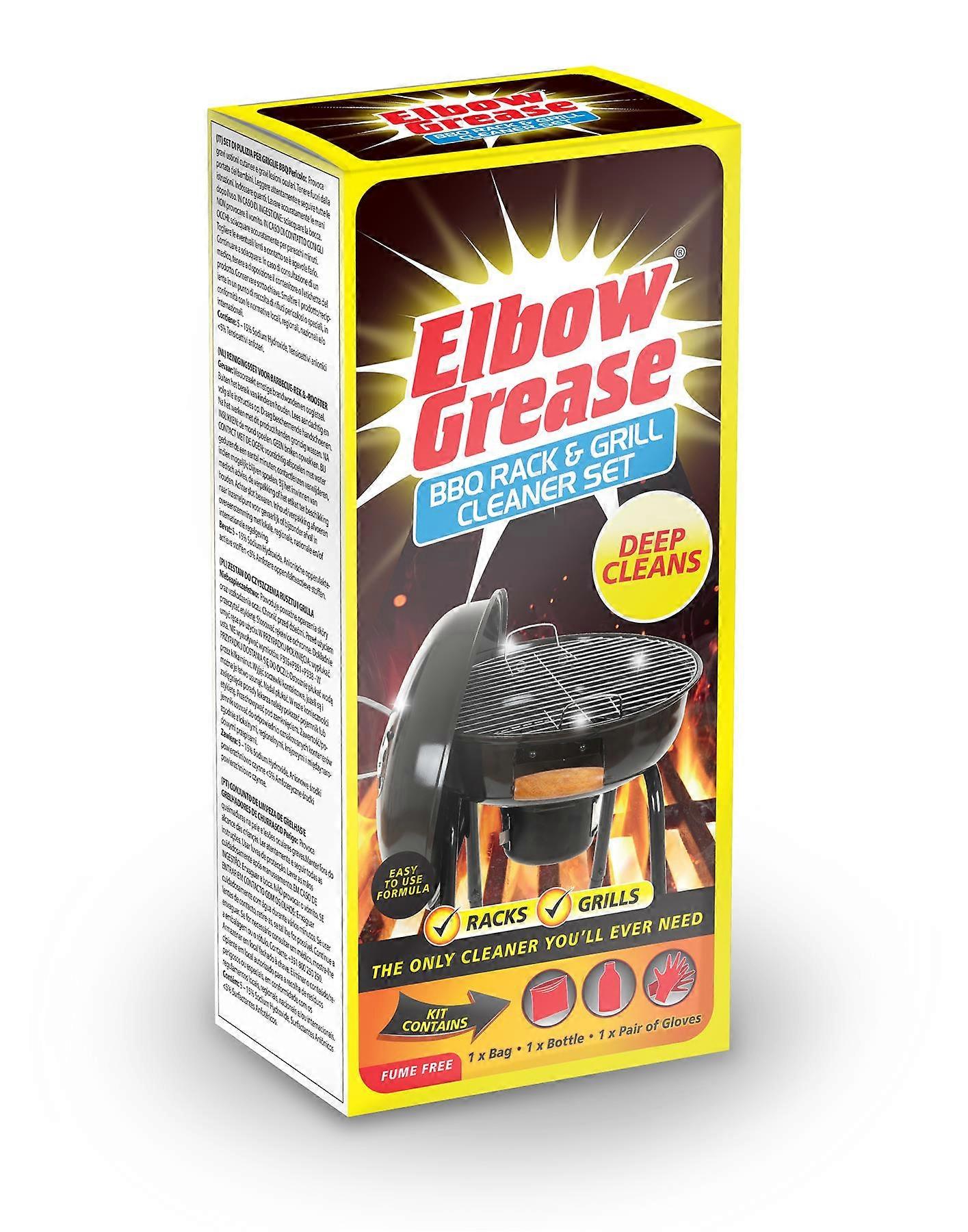 Elbow Grease BBQ Rack & Grill Cleaner Set