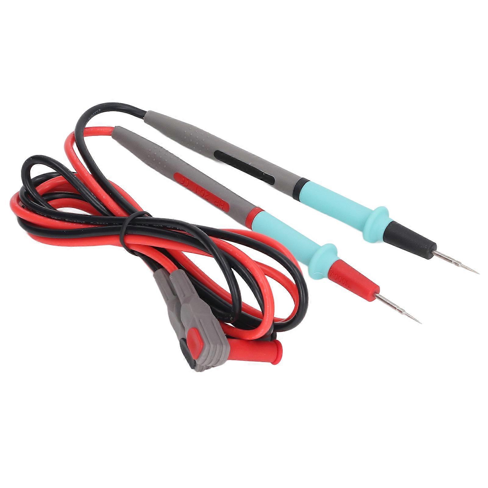 Multimeter Cable Test Pen Kit Strong Conductivity Fast Transmission Multimeter Cable