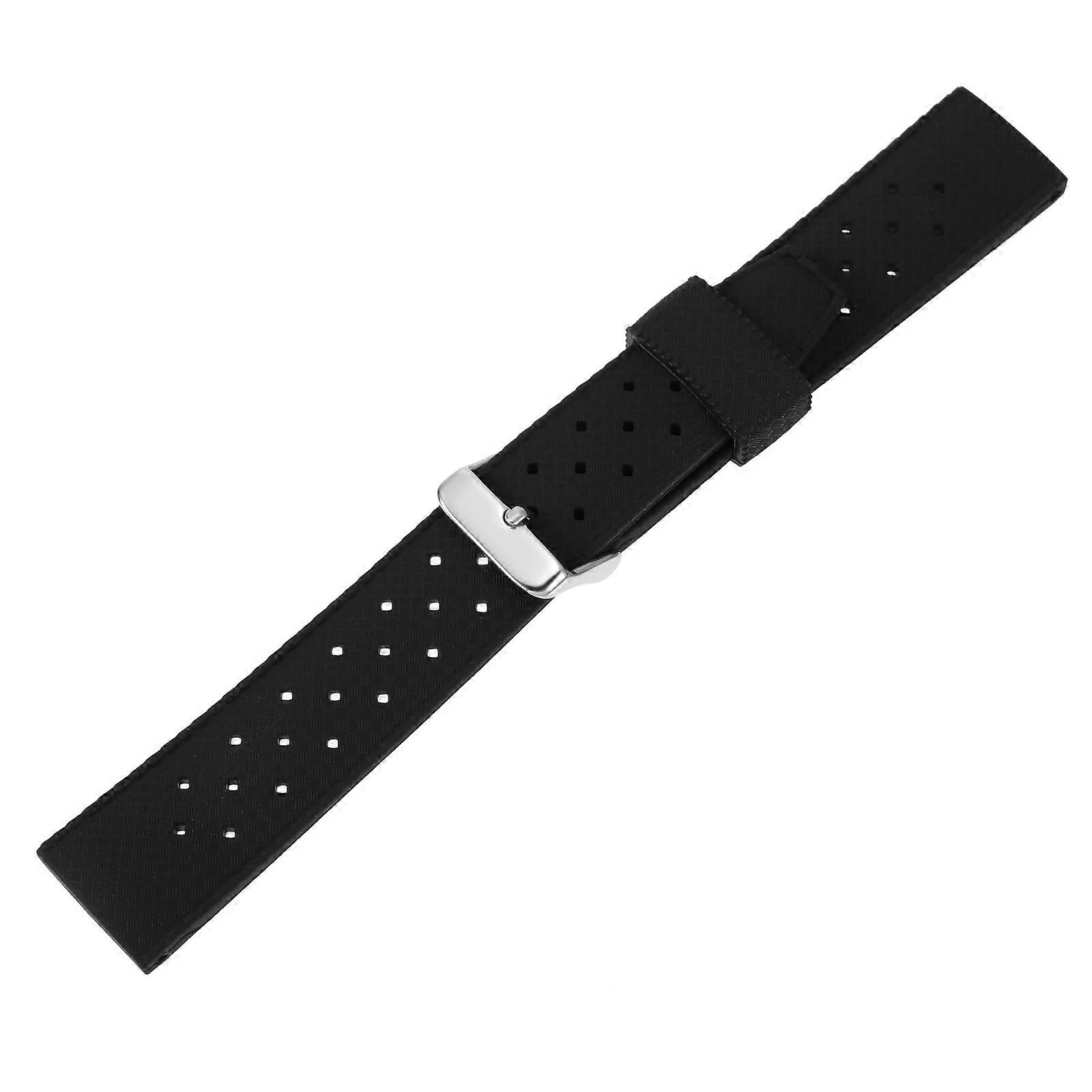 Silicone Watch Strap Comfortable Breathable Smart Watch Replacement Strap