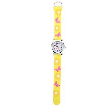 Creative Cartoon Kids Watches Flowers Pattern Children Wristwatch Festival Gift