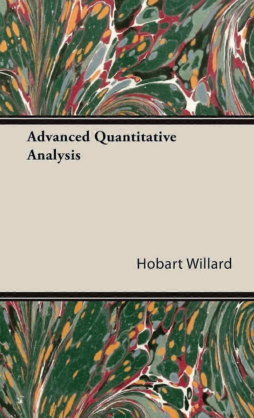Advanced quantitative analysis