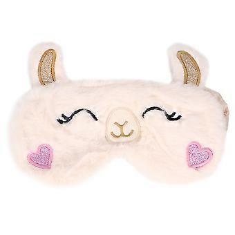 Alpaca Design Eye Cover Sleeping Eye Cover Blackout Eye Mask Confortável venda para mulheres meninas