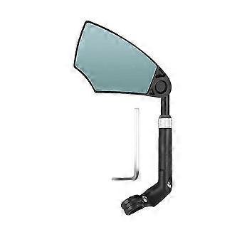 Bike Rear View Mirror Wide Angle Durable Glass Fits 01.97in Mountain Road Bicycle Left