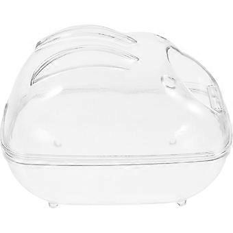 Hamster Sand Badezimmer Acryl Sandkasten Toilette Kleintier Sandbad Badewanne Duschbox