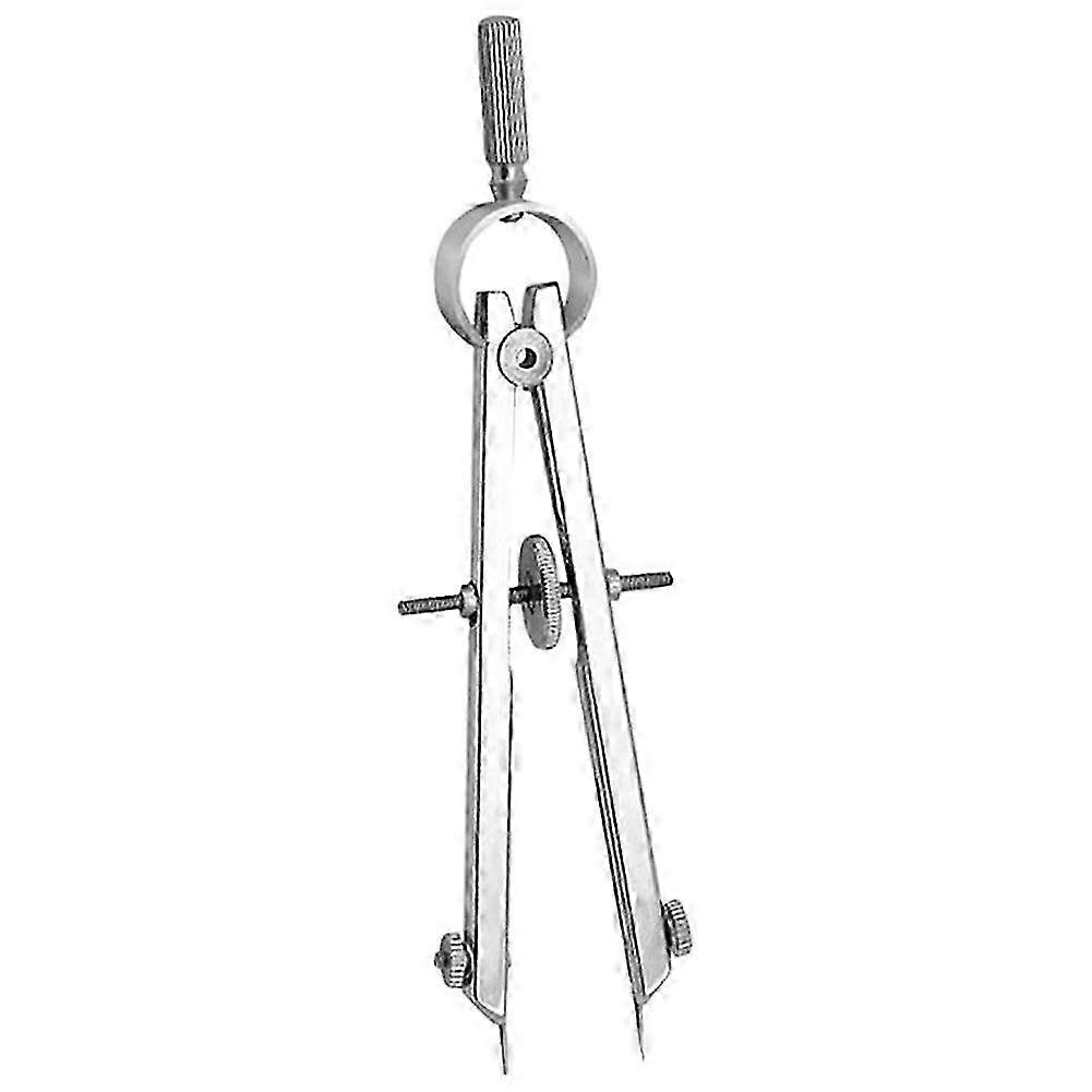 Wear-Resistant Leather Compass Reusable Spring Compass Geometry Compass Screen Door Spring Compass