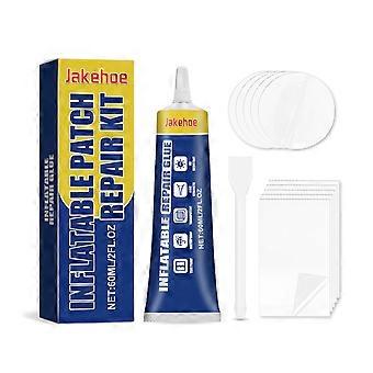 Reparaturset für aufblasbare Matratzen, Poolliegen, Luftmatratzen und Zelte: Wasserdichter Flicken und Klebstoff für PVC, TPU, EVA und Gummi