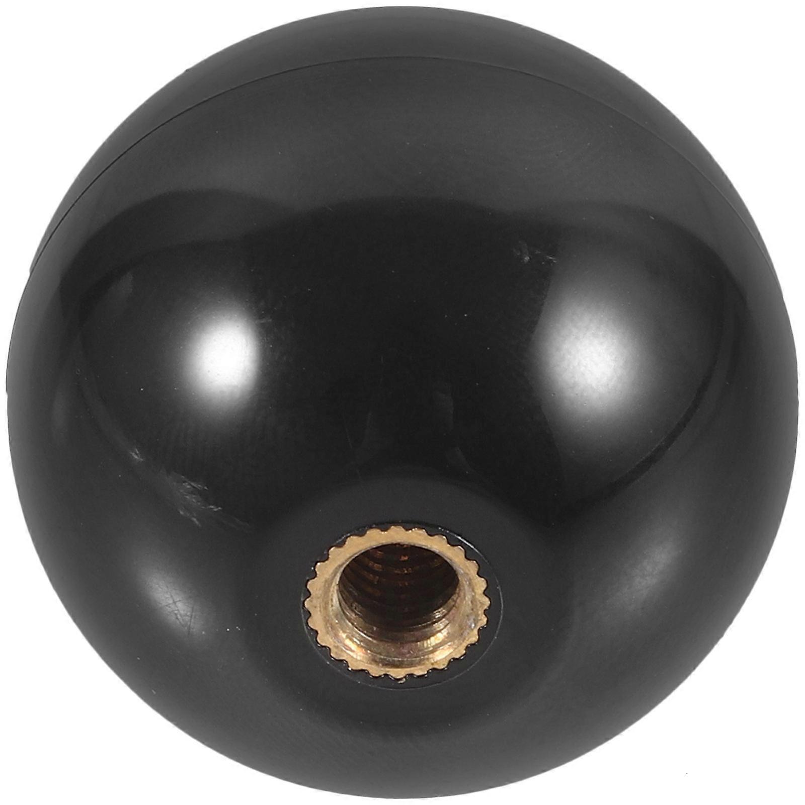 Black Game Joystick Ball Plastic Replacement 5Pcs for Console Controllers