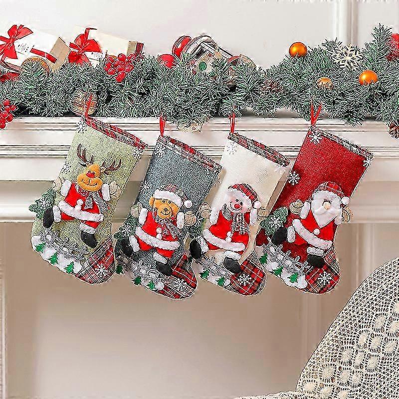 Christmas Stocking Xmas Socks Large Handing