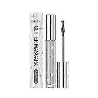 EELHOE Silver Shimmer Mascara, Around The Eyes Shimmer Mascara Naturally Does Not Take Off Makeup For A Makeup Party