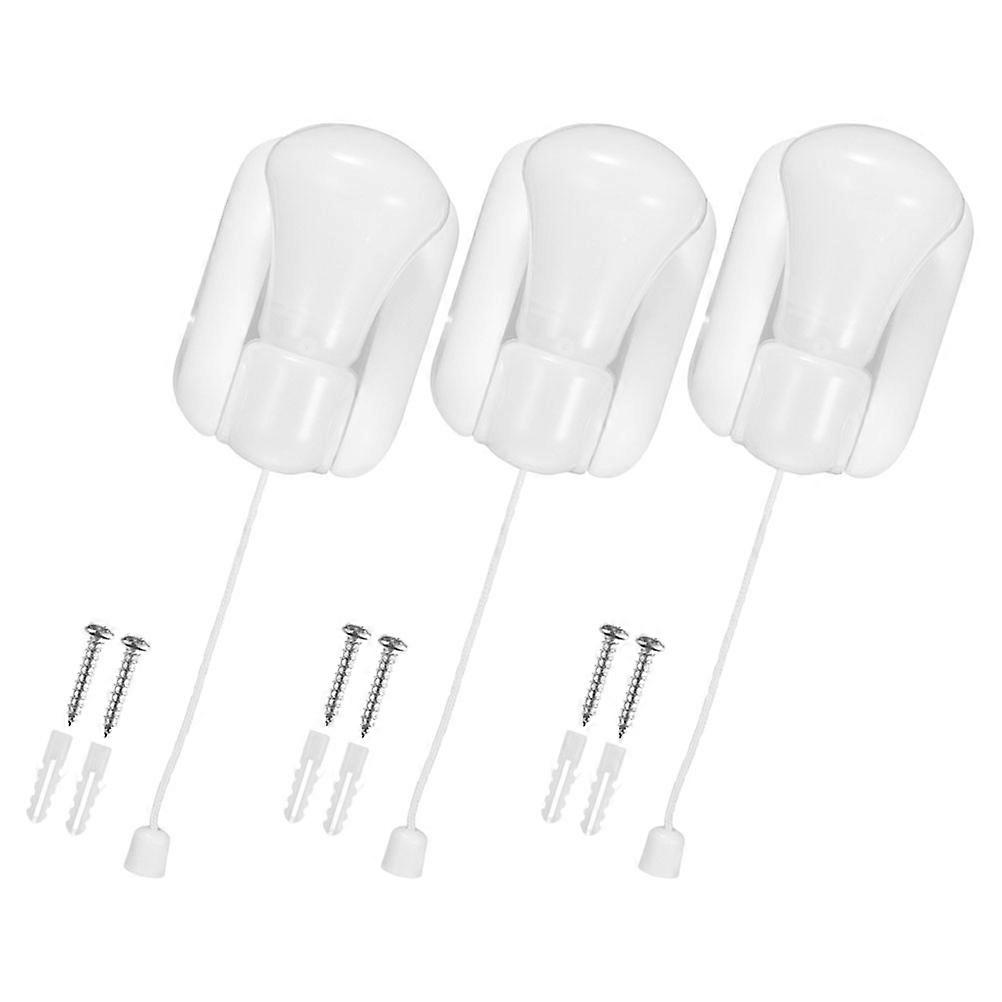 Camping Bulb Lamp Tent Lamp for Lighting 3Pcs Pull String Bulb Lights