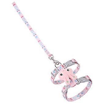 Cat Harness Kitten Walking Rope for Pet Use 1Set Adjustable Outdoor Leash