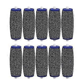 10pcs/pack Extra Coarse Foot File Replacement Roller Hard Skin Remove Abrasive-2025-ss