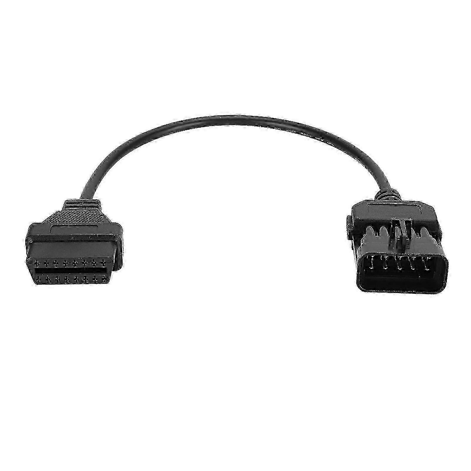 10Pin to 16Pin OBD2 Adapter Cable for Opel Diagnostic Tool Connector