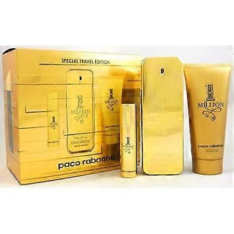1 Million Gift Set EDT 100 ml, Shower Gel 1 Million 100 ml a miniature 1 Million EDT 10 ml 100ml
