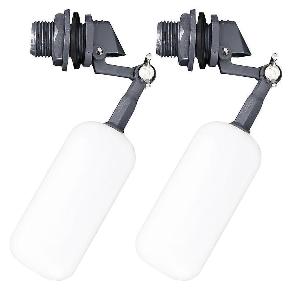 Float Valve Plastic Tank Float Valves for Water Control 2Pcs