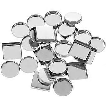Empty Eyeshadow Aluminum Pan for Storing 30Pcs Makeup Metal Palette