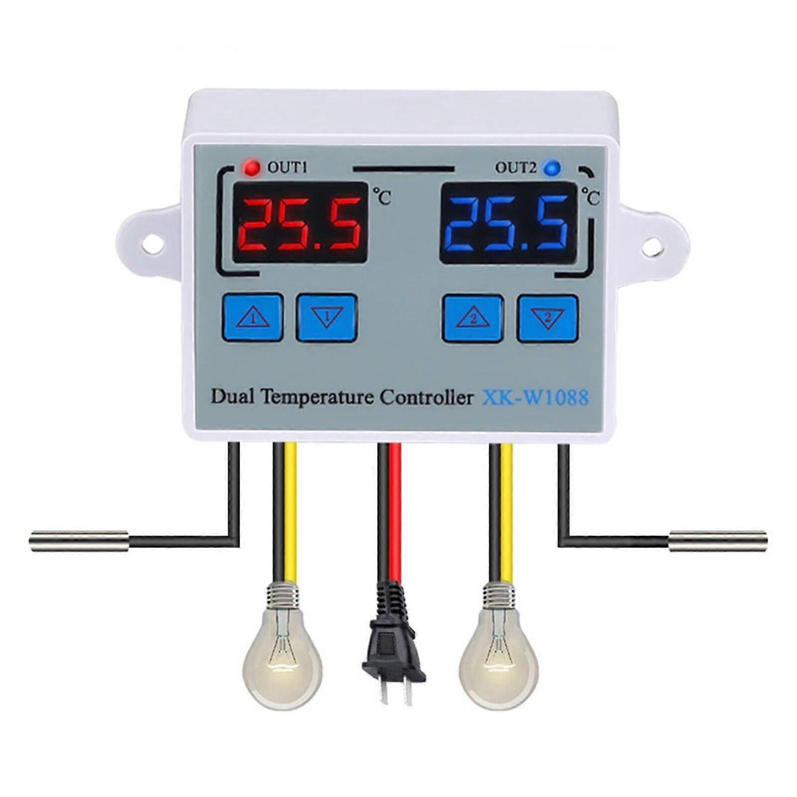 Temperature Controller Digital LED Thermostat Temperature Controller AC110-220V NEW