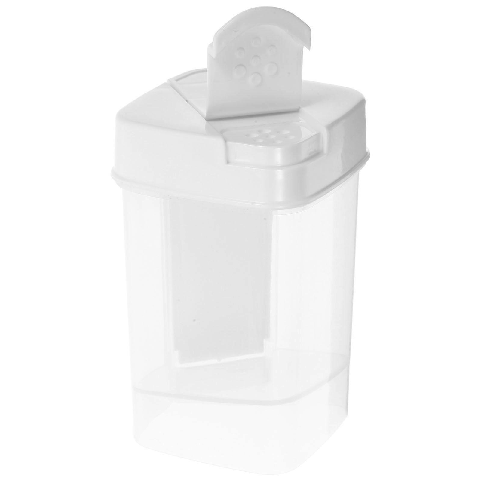 Multifunctional Salt and Pepper Shaker Plastic Container for Kitchen Use