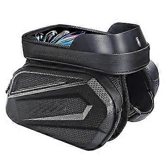 Mountain Bike Front Beam Bag, Mountain Bike Double Bag, Mobile Phone Bag, Upper Tube Bag, Waterproof Bag,Cycling Equipme-SFYGV