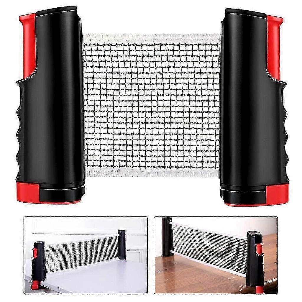 Adjustable Retractable Net - Table Tennis Nets, Ping Pong Replacement Net