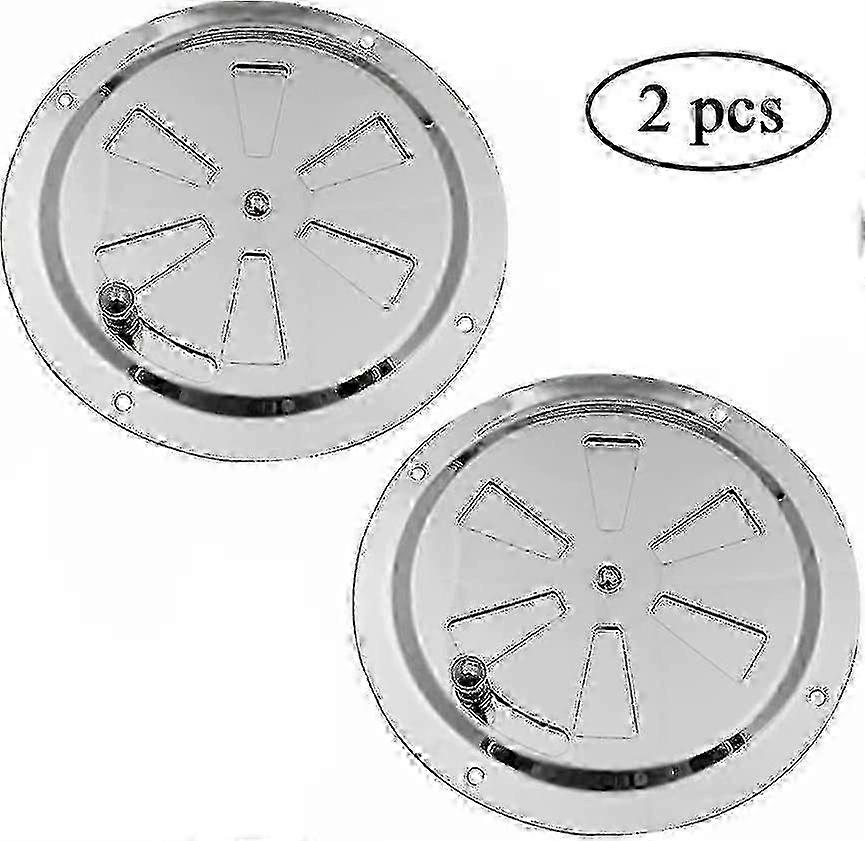 Dual-Pack Adjustable Stainless Vent 125mm