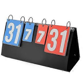 4 Digit LED Sports Scoreboard compatible with Indoor Outdoor Games Including Badminton Basketball