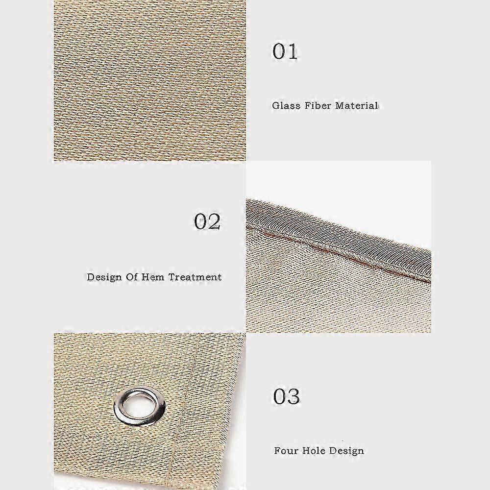 Camping fireproof cloth flame retardant insulation blanket