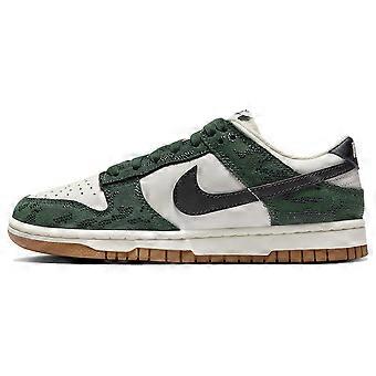 Nike Dunk Suede Low top Skateboardsko Dame Hvid Grøn FQ8893-397