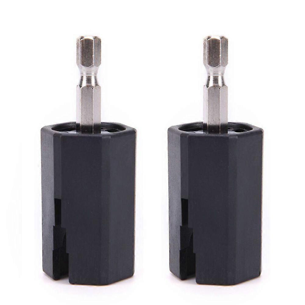 Guitar String Winder,Guitar String Winder Bridge Pin Peg Puller Screwdriver Drill Bit (1set, black)