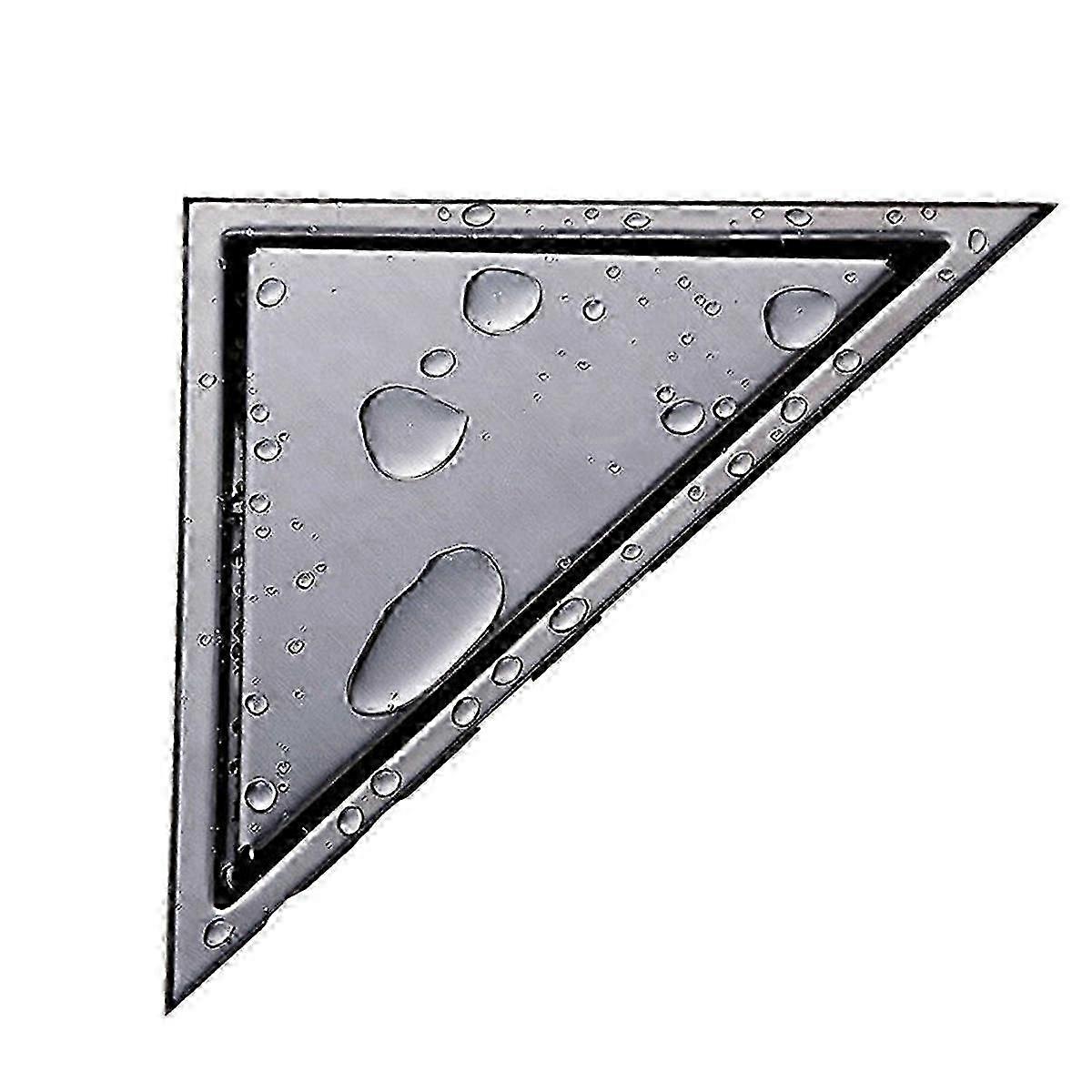 Bathroom Floor Drain Hidden Type Triangle Tile Insert Drainer Cover