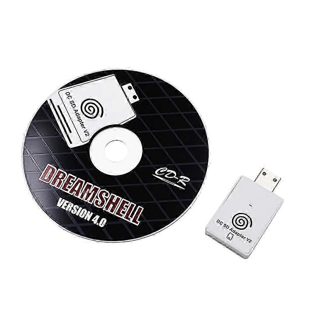 Practical SD TF Card Reader Adapter with CD for Dreamcast Dreamshell V4.0 Game Machine Accessories-2025