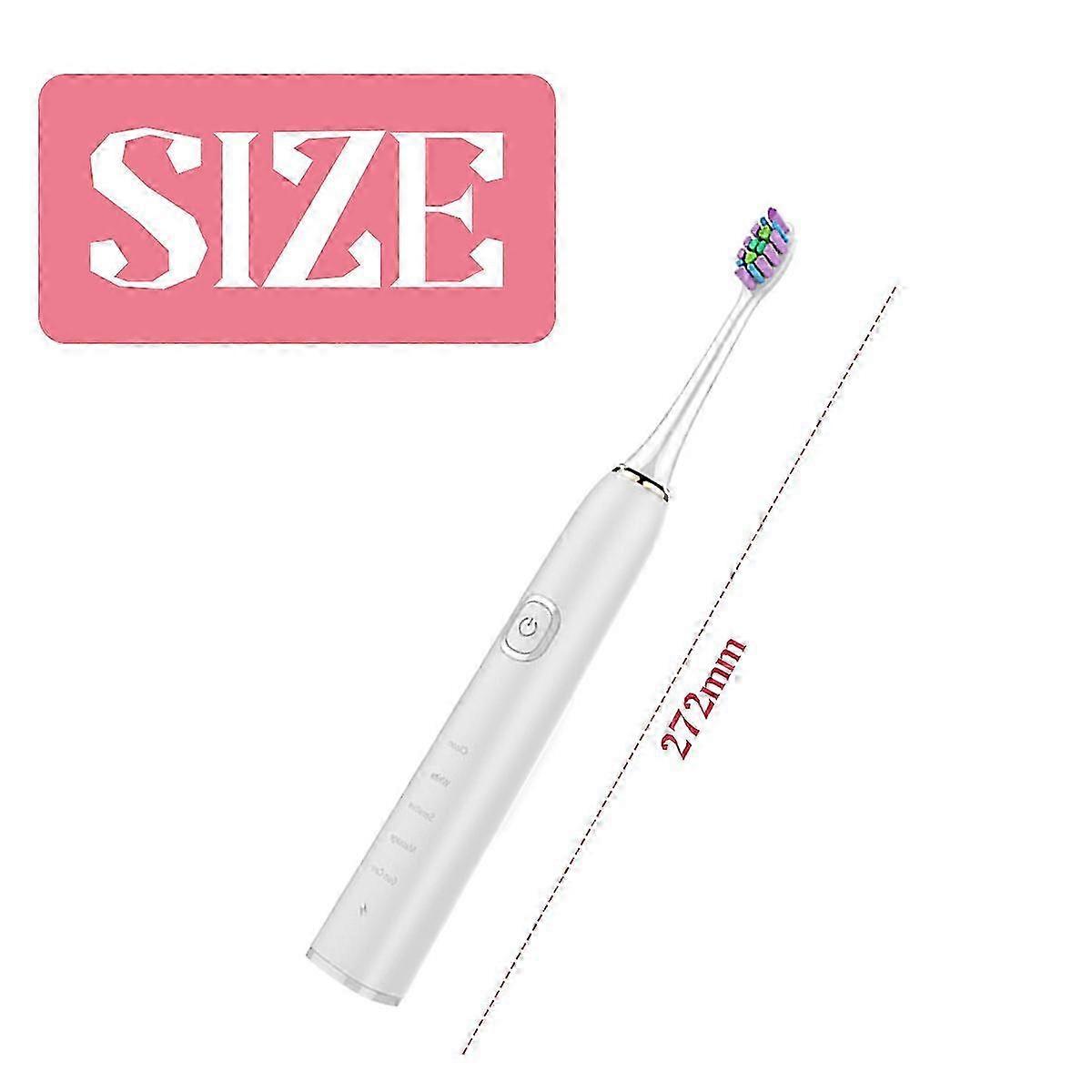 Sonic Electric Toothbrush 5 Modes 30-Day Battery