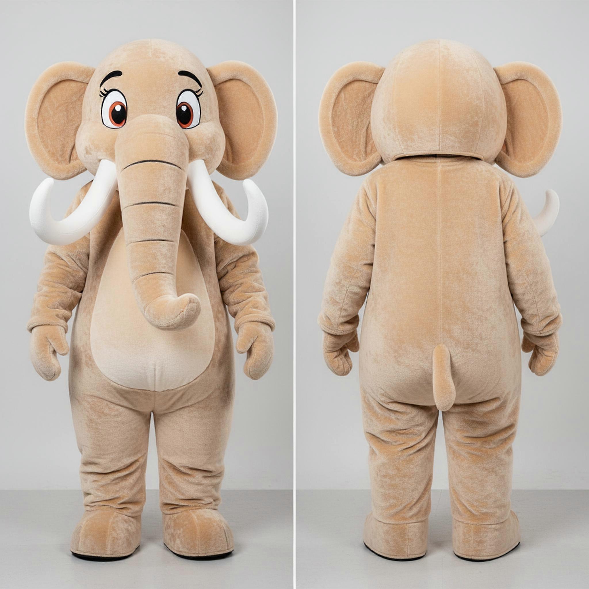 MASTICOT Beige Reading Glasses Mammoth Mascot