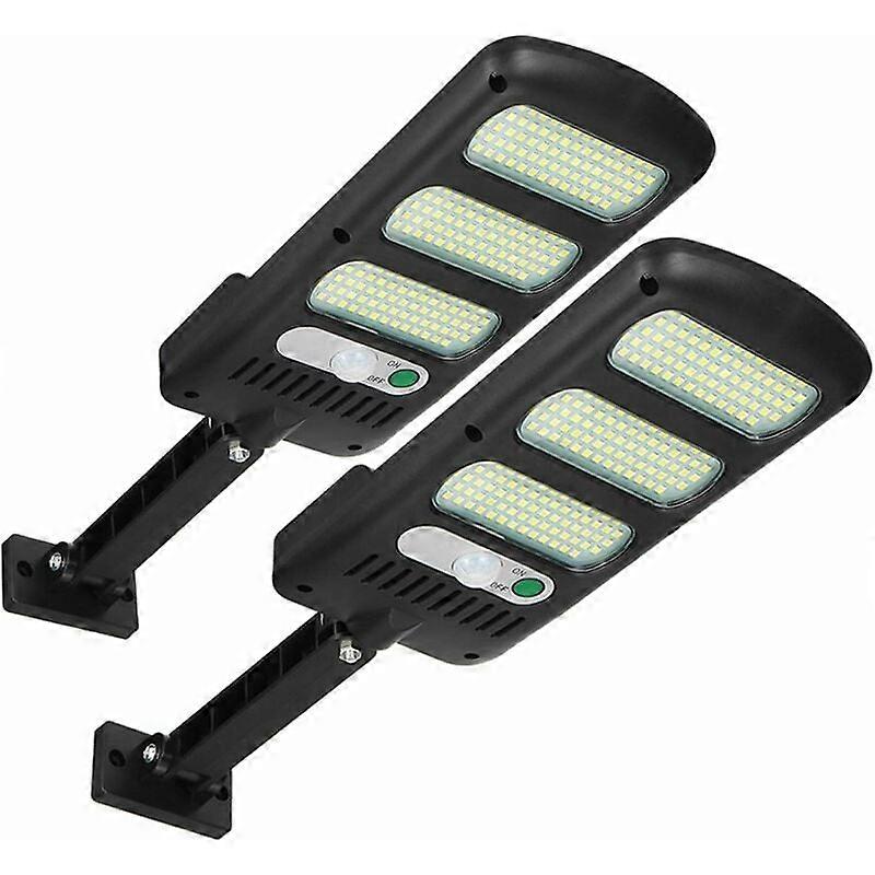 Waterproof Solar Lights With Motion Sensor And Dusk-To-Dawn Function