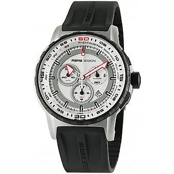 Pilot pro chrono quartz Swiss Quartz Analog Man Watch with MD2164SS-21 Rubber Bracelet